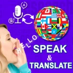 voice translator android application logo